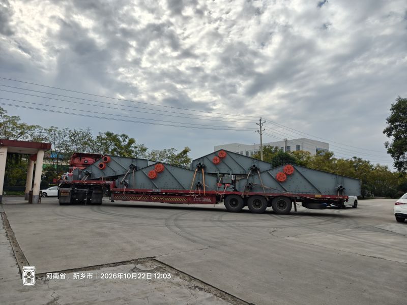 振动筛整装发货｜助力客户筛分生产线按期投产